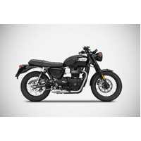 Zard Bonneville T100 Exhaust | Slip-on Kit With Oem Catalyst (17-20)