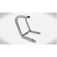 Zard Stainless Steel Racing Headers To Suit Triumph Bobber (2017 - 2020) - Black
