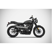 Zard Scrambler 900 Exhaust | "conical" Full Kit High (21-23)