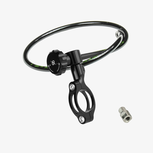 Bonamici Racing Aluminium remote adjuster standard Bonamici Racing - cable lenght 52,5mm