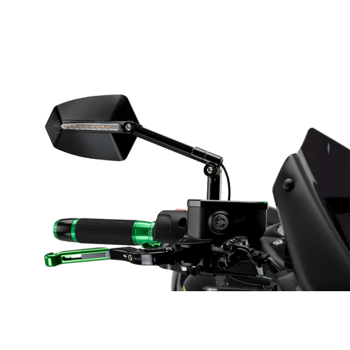Puig Rear Mirror Mod. GTi Homolog. L/Dcho (Black)-Ne