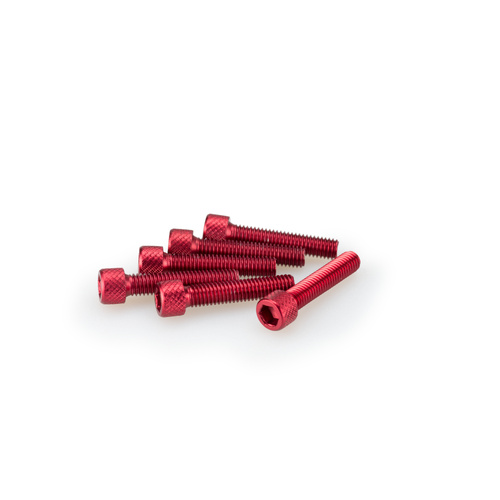 Puig Kit Screws Allen M6X30mm. (Red)