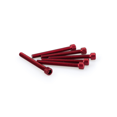 Puig Kit Screws Allen M6X55mm. (Red)