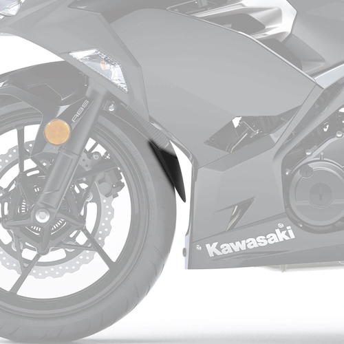 Pyramid Extenda Fenda | Matte Black | Kawasaki Ninja 500 2024>Current