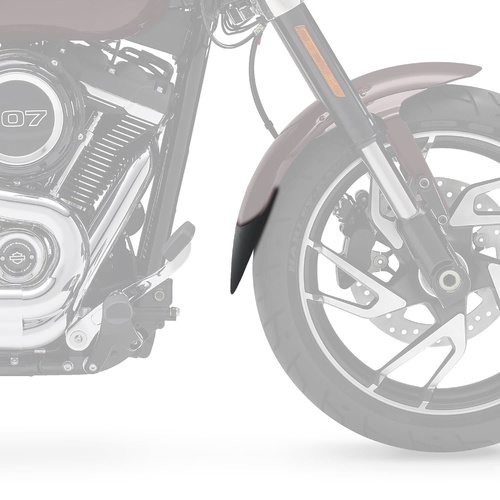 Pyramid Extenda Fenda | Matte Black | Harley Davidson Sportster 1200 Low (XL1200L) 2006>2011