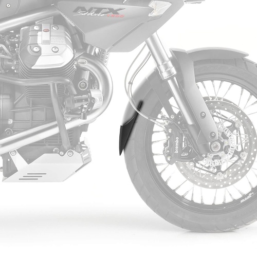 Pyramid Extenda Fenda | Matte Black | Moto Guzzi Stelvio 1200 8V 2008>2016