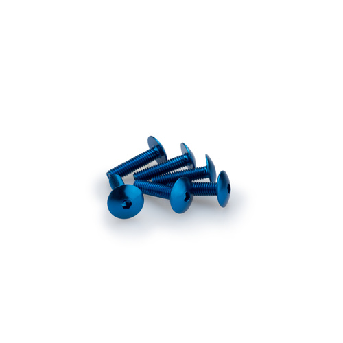 Puig Kit Screws Domed M6X25mm. (Blue)