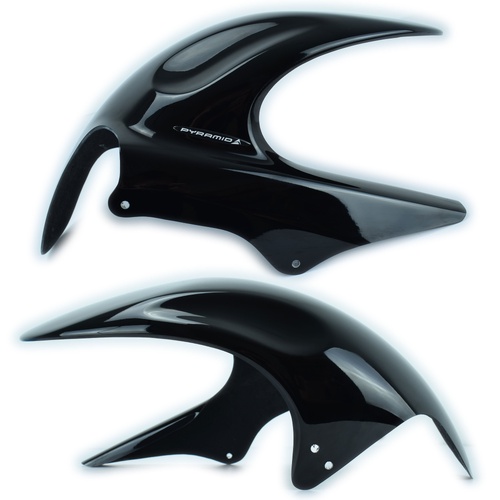 Pyramid Hugger | Gloss Black | Kawasaki KLV 1000 2004>2006