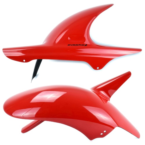 Pyramid Hugger | Gloss Red (Italian Red) | Honda CB 600 F Hornet 1997>2002