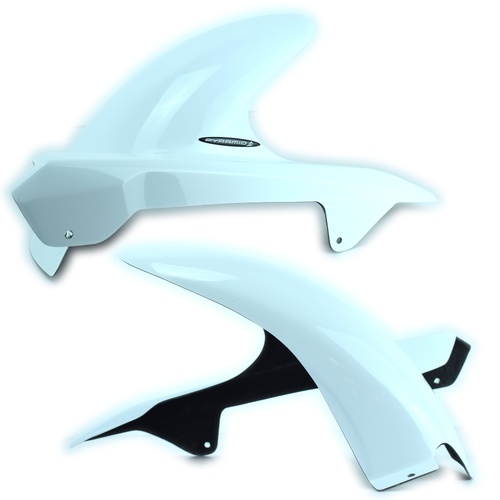 Pyramid Hugger | Gloss White | Honda CBF 1000 FA 2010>2017