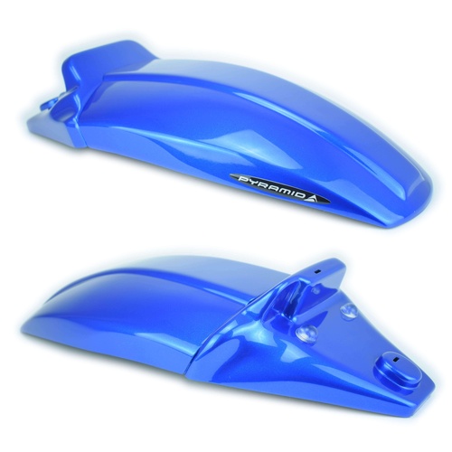 Pyramid Hugger | Metallic Blue (Glint Blue Wave) | Honda NC 700 D Integra 2012>2016