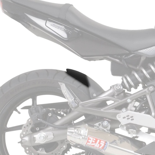 Pyramid Hugger Extension | Matte Black | Kawasaki ER-6F 2009>2011