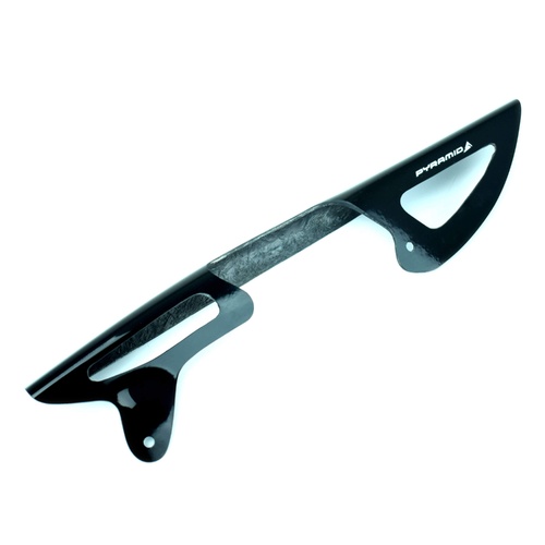 Pyramid Chainguard | Gloss Black | Kawasaki ZRX 1200 N 2001>2008