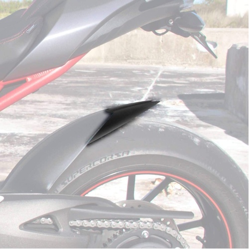 Pyramid Hugger Extension | Matte Black | Triumph Speed Triple 1050 RS 2018>2021