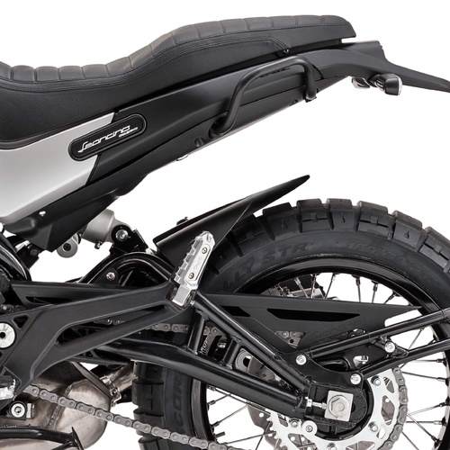 Pyramid Hugger Extension | Matte Black | Benelli Leoncino 500 2015>Current