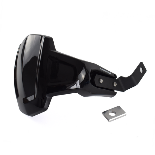 Pyramid Spray Guard | Gloss Black | Honda NT 1100 2022>Current