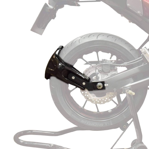 Pyramid Spray Guard | Gloss Black | Yamaha Tracer 7 2021>Current