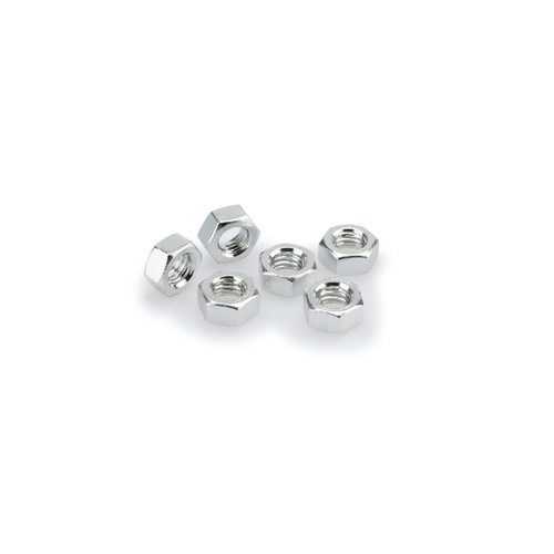 Puig Blister 6 Nuts M8 (Silver)