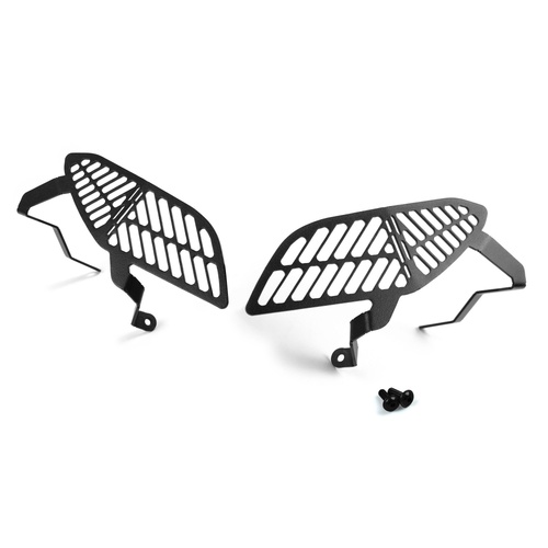 Pyramid Upper Headlight Guards | Matte Black | Yamaha Tracer 9 2021>Current