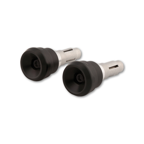 HIGHSIDER AKRON-LS HANDLEBAR ENDS, BLK