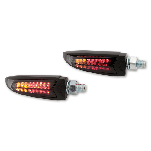 HIGHSIDER ARC LED INDICATOR 3IN1, BLK