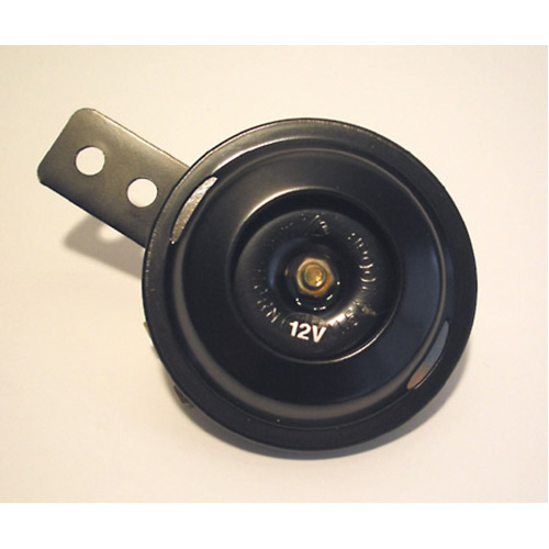 HIGHSIDER HORN 12V BLK DIA 70MM 100DB E