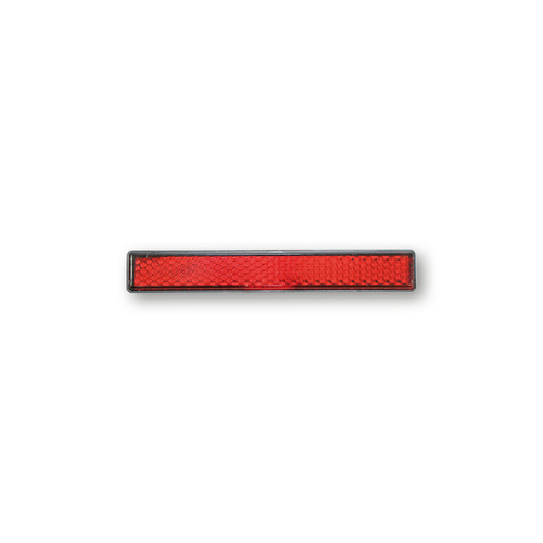 HIGHSIDER REFLECTOR RED RECT 103X16MM