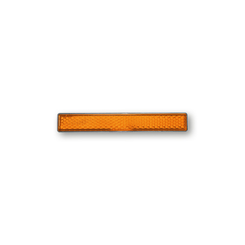 HIGHSIDER REFLECTOR AMBER RECT 103X16MM