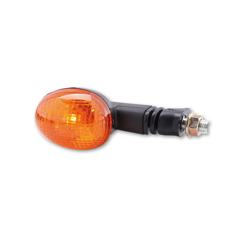 HIGHSIDER MINI FLASHER OVAL BLK LONG M10