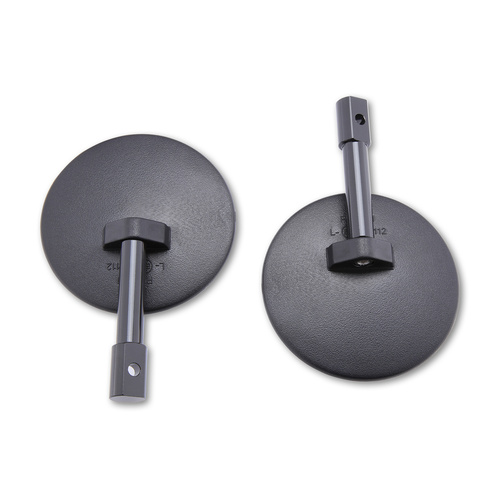 HIGHSIDER H-SMART BAR-END MIR ROUND BLK