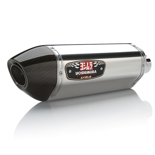 Yoshimura GSX-R600/750 11-24 Race R-77 Stainless Full Exhaust, w/ Stainless Muffler