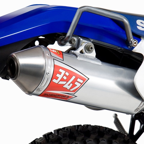 Yoshimura DR650 96-24 RS-2 Stainless Slip-On Exhaust, w/ Aluminium Muffler