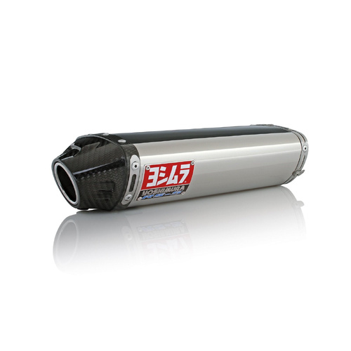 Yoshimura CBR600RR 03-04 RS-5 Stainless Slip-On Exhaust, w/ Stainless Muffler