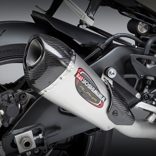 Yoshimura YZF-R1/M/S 15-25 Race ALPHA T Stainless 3/4 Exhaust, w/ Stainless Muffler