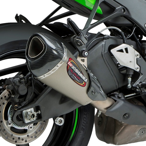 Yoshimura ZX-10R/RR 12-20 ALPHA T Slip-On Titanium Exhaust, w/ Titanium Muffler
