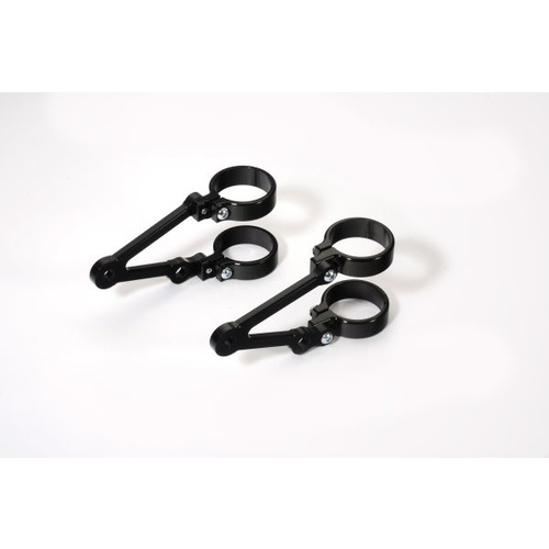 LSL Headlight Brackets (Long), With Clamps And Indicator Mount