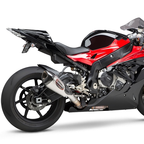 Yoshimura S1000RR 15-16 ALPHA T Slip-On Titanium Exhaust, w/ Titanium Muffler