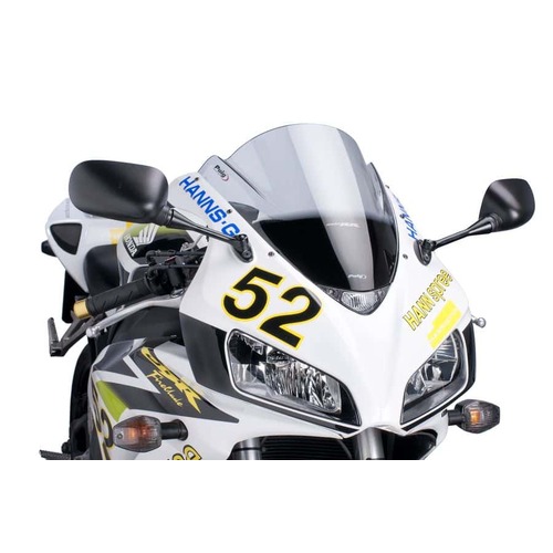Puig Z-Racing Screen To Suit Honda CBR1000RR Fireblade (2004 - 2007) - Smoke