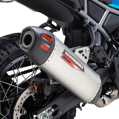 Yoshimura IBEX / MT 450 2025 RS-12 ADV Stainless Slip-On Exhaust w/ Stainless Muffler