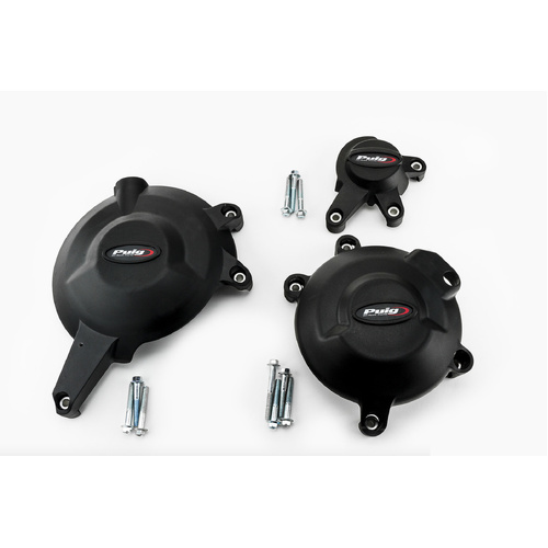 Puig Kit 3 Caps Engine Cover Kawasaki Er-6N 06'-16' C/B