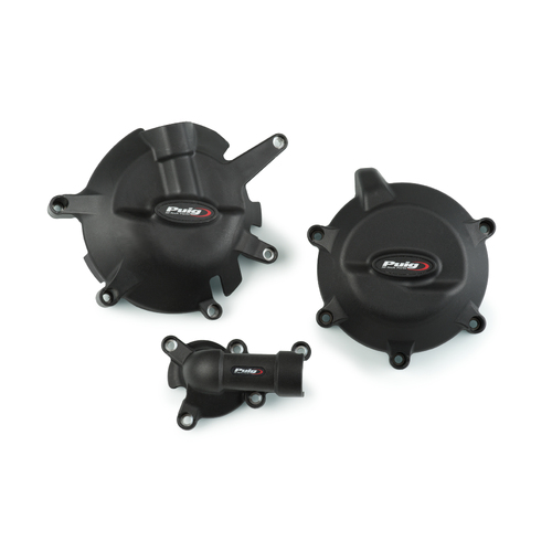 Puig Kit 3 Caps Engine Cover KTM 790 Duke (Black)
