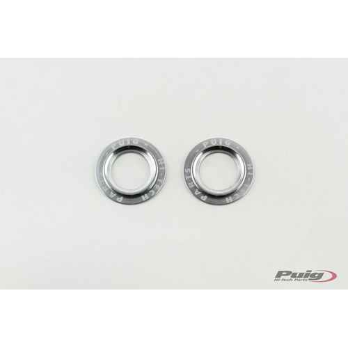 Puig Kit Rings Anodized Swing Arm Protector C/Silv