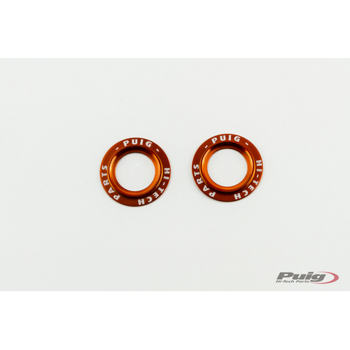 Puig Kit Rings Anodized Swing Arm Protector C/Oran