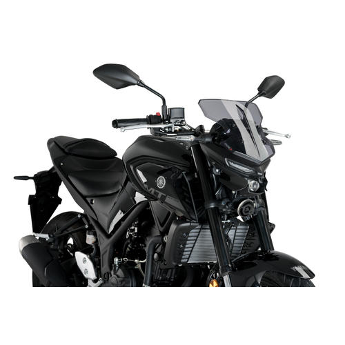 Puig New Generation Sport Screen To Suit Yamaha MT-03 20' (Smoke)
