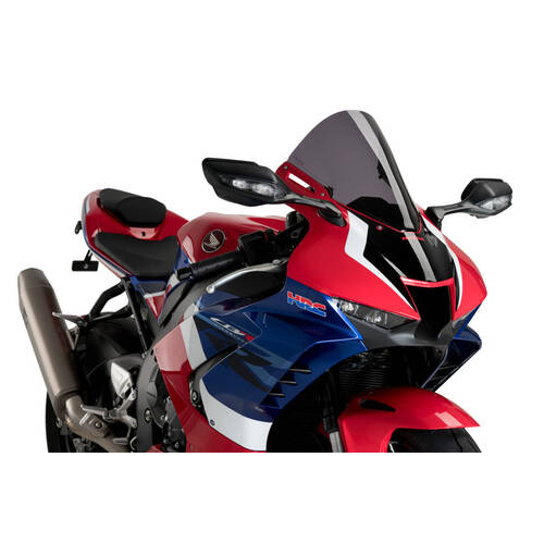Puig R-Racer Screen To Suit Honda CBR1000RR-R (2020 - Onwards) - Dark Smoke