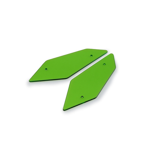 Puig Spares Deflectors Downforce Spoilers Naked (Green)