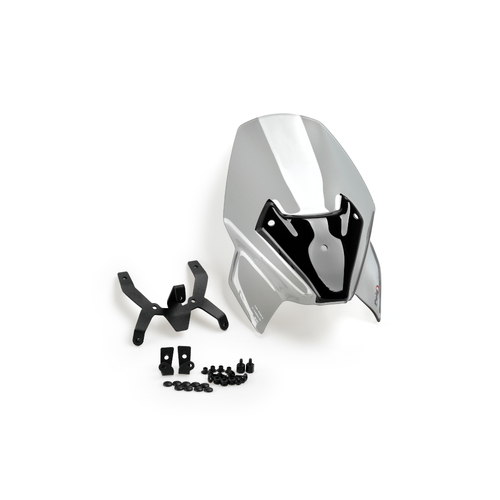 Puig New Generation Sport Screen To Suit BMW F900R- + Supports (Smoke)