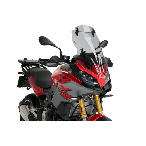 Puig Touring Screen With Visor To Suit BMW F900XR 2020 - Onwards (Smoke)