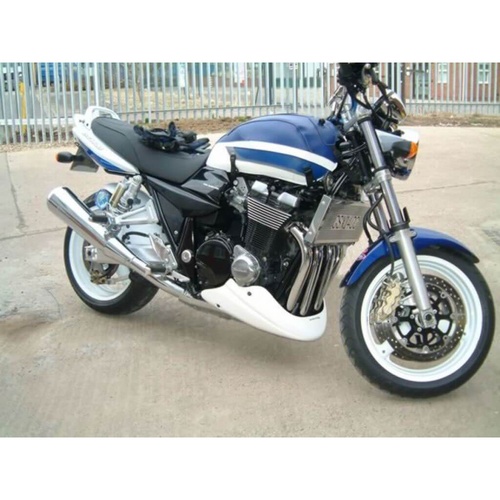 Pyramid Belly Pan | Gloss White | Suzuki GSX 1400 2001>2008