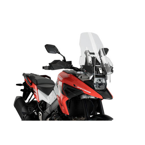 Puig Touring Screen To Suit Suzuki DL1050 V-Strom (2020 - Onwards) - Clear